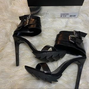 STEVE MADDEN 5’ strapped stiletto heels